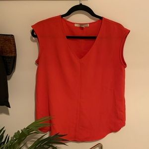 F21 coral/red